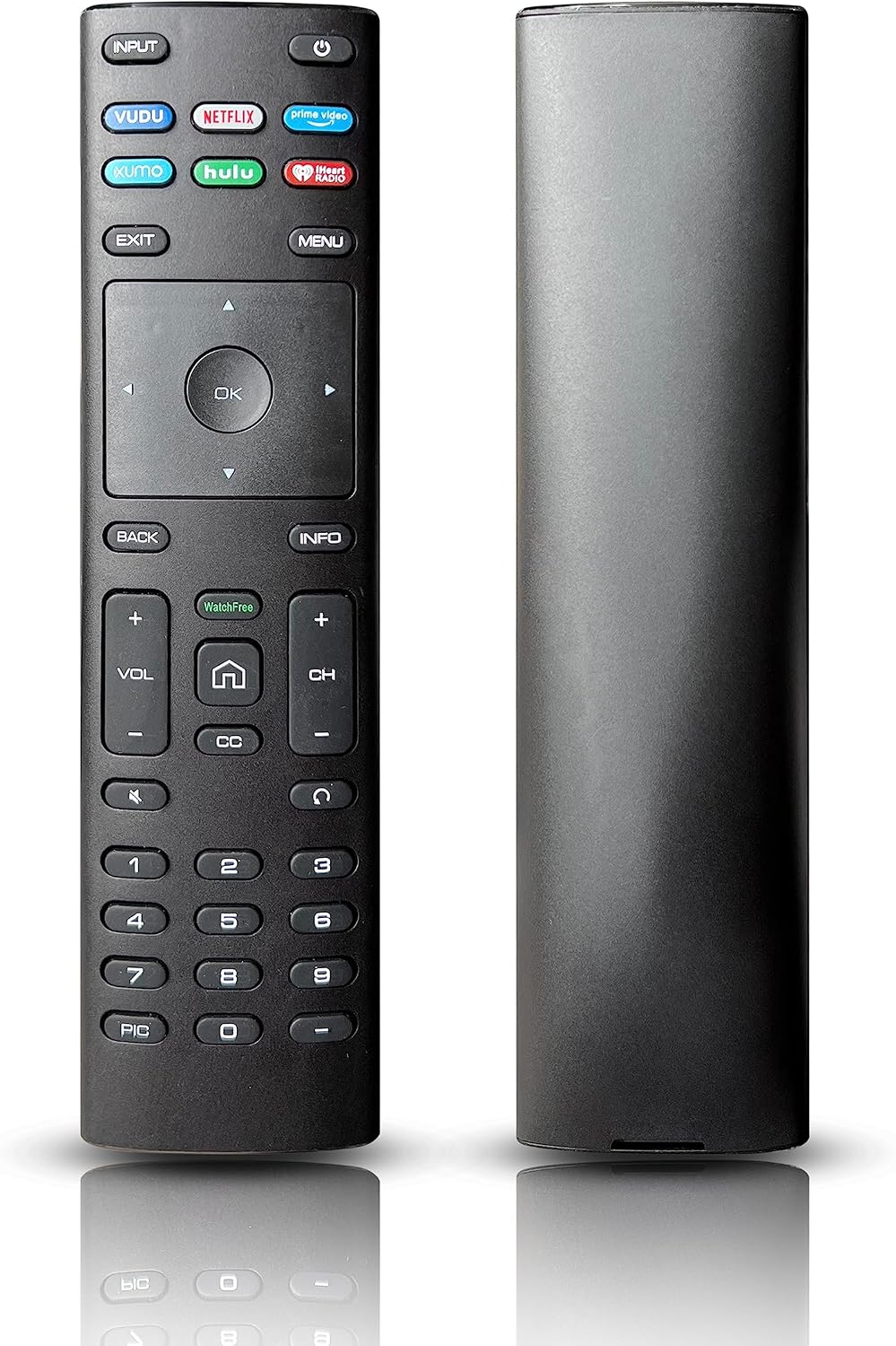 Universal Remote for Vizi o Smart TVs, Vizio Remote Control Replacement XRT136, for Vizio TVs (D-Series E-Series M-Series P-Series V-Series) (【Pack of 1】 XRT136B)