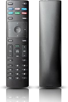 Universal Remote for Vizi o Smart TVs, Vizio Remote Control Replacement XRT136, for Vizio TVs D-Series E-Series M-Series P-Series V-Series Pack of 1 XRT136B