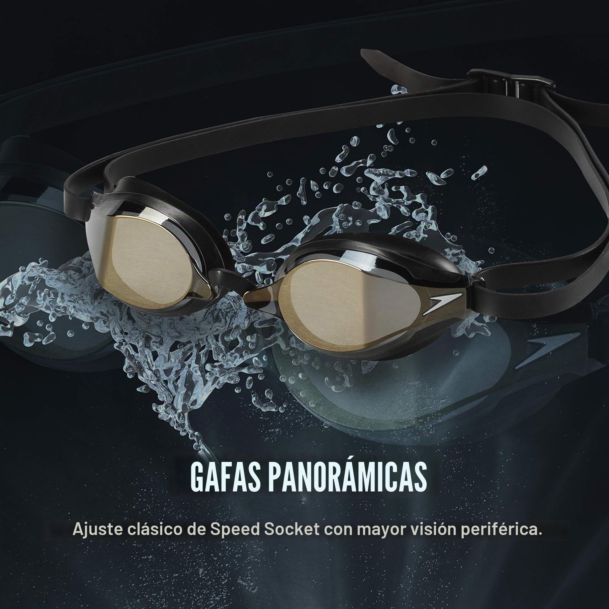 Speedo Swim Goggles Socket 2.0 - Gafas de natación unisex (paquete de 1)