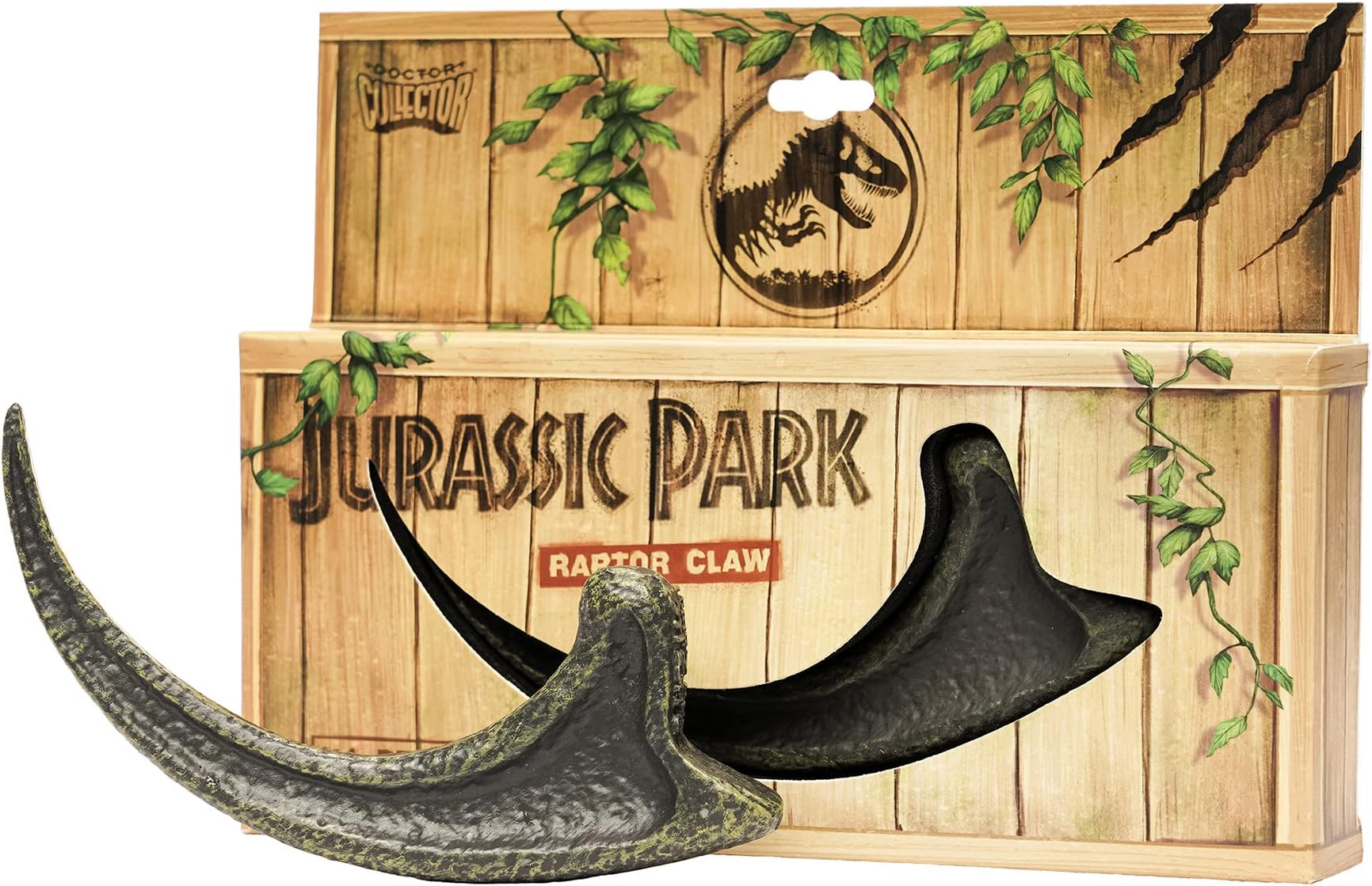 Doctor Collector Jurassic Park Official Velociraptor Claw Replica, Official Collectible Edition with Realistic Design 19x14 cm