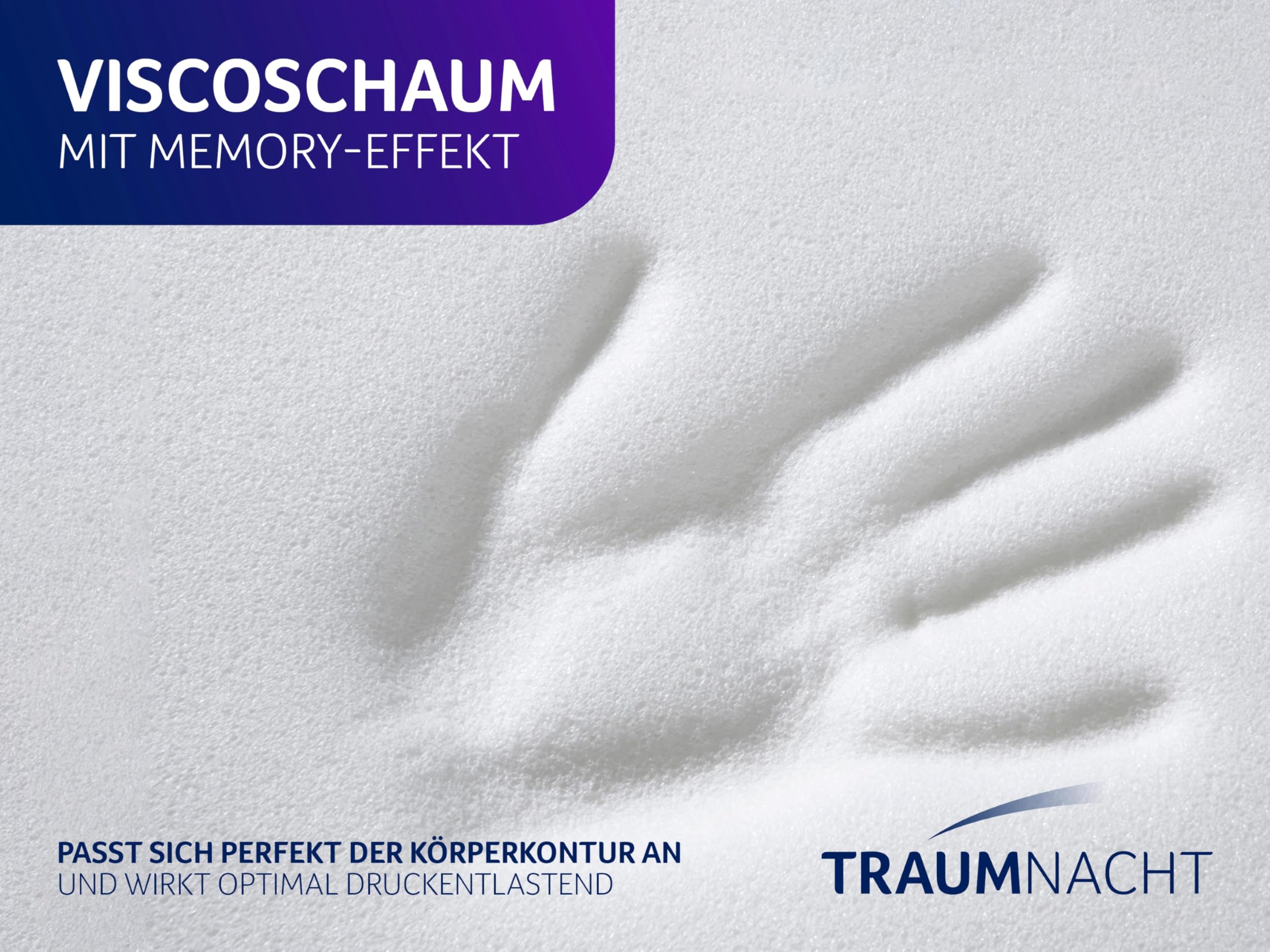 Traumnacht Orthopädisches Stütz- und Entspannungskissen Set mit Kniekissen Nackenrolle Rückenkissen Öko-Tex zertifiziert