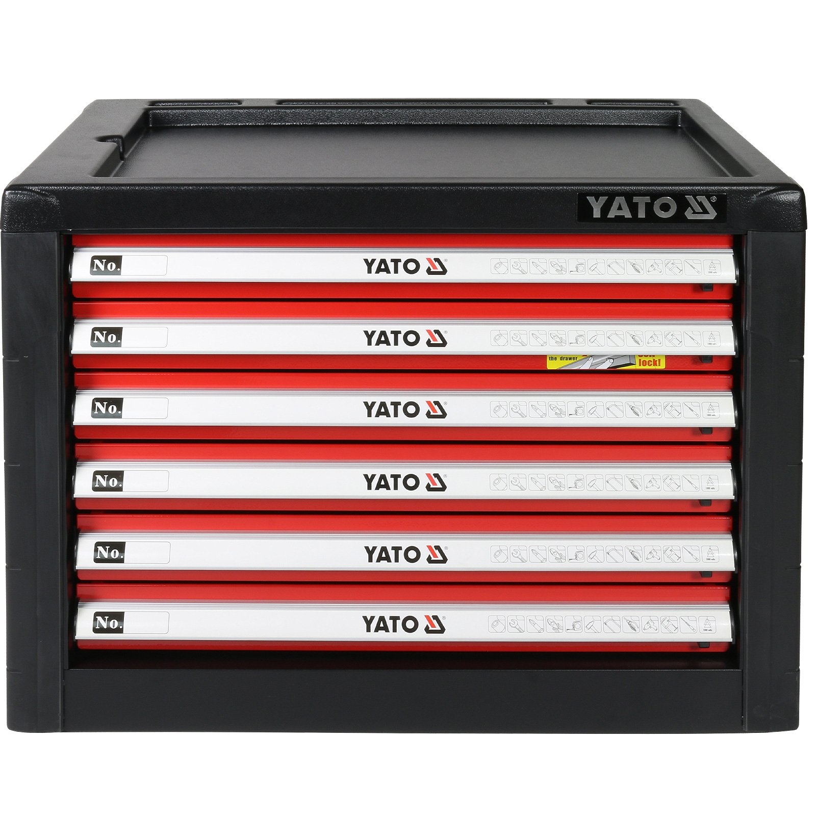 Yato YT-09155 skrzynka narzędziowa, kolorowa