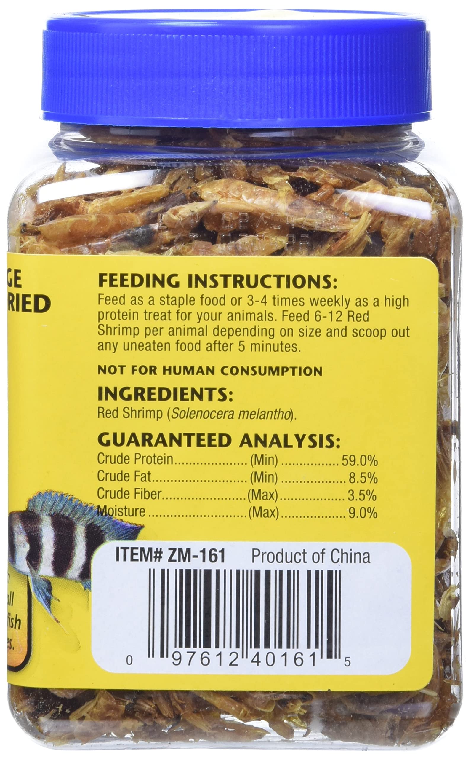 Zoo Med Sun Dried Jumbo Red Shrimp, 70.87gm - 4