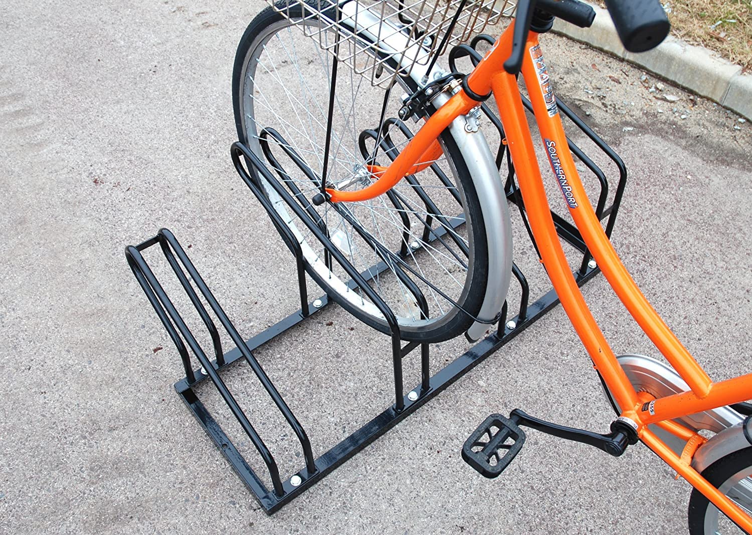 Amazon.co.jp: iimono117 自転車スタンド 最大 4台 駐輪スタンド 