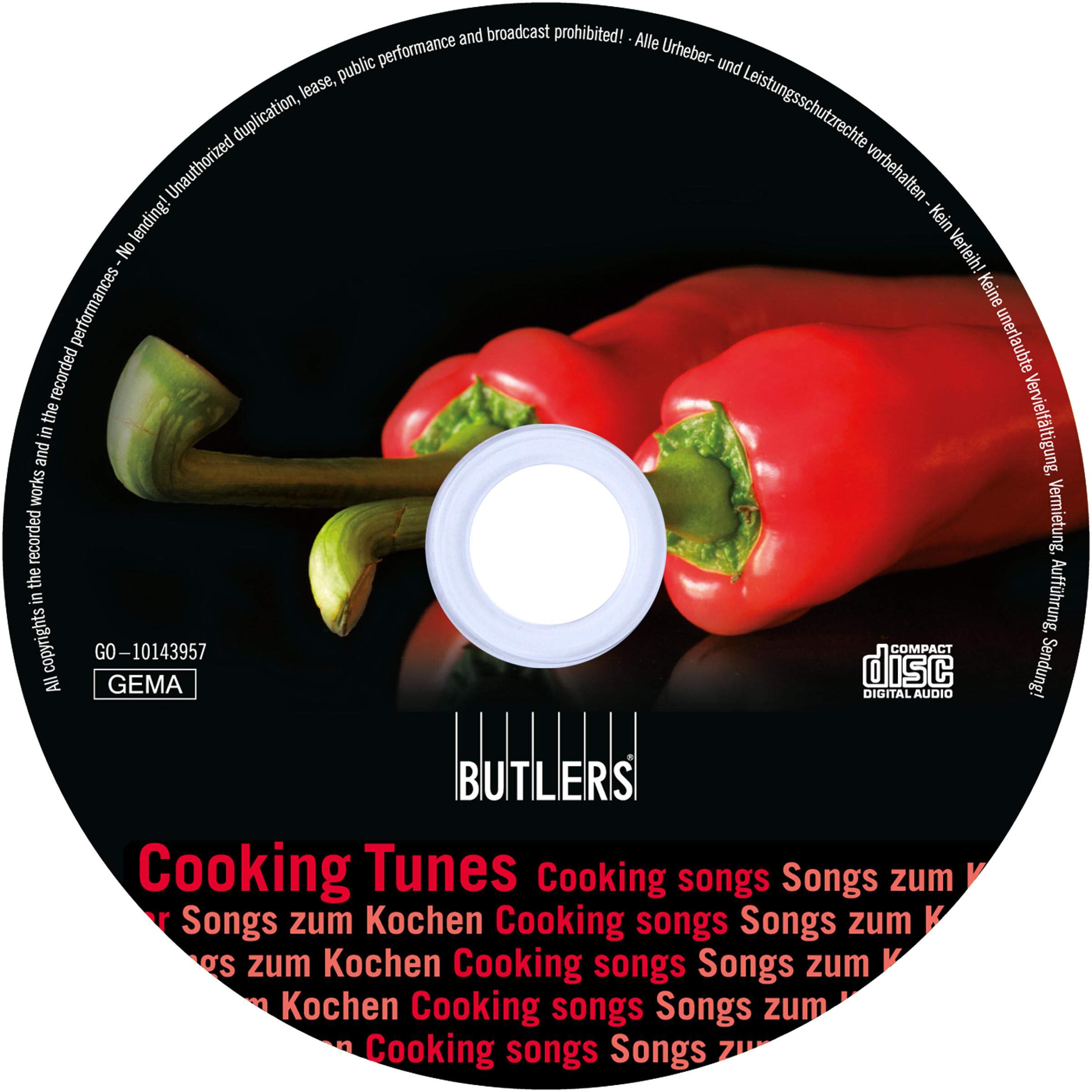 Butlers Cooking Tunes CD Songs zum Kochen: Amazon.de: Küche