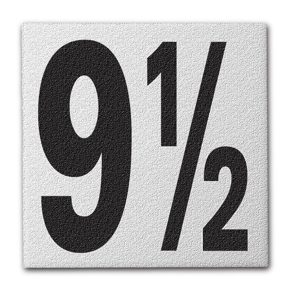 Ceramic Swimming Pool Deck Depth Marker 