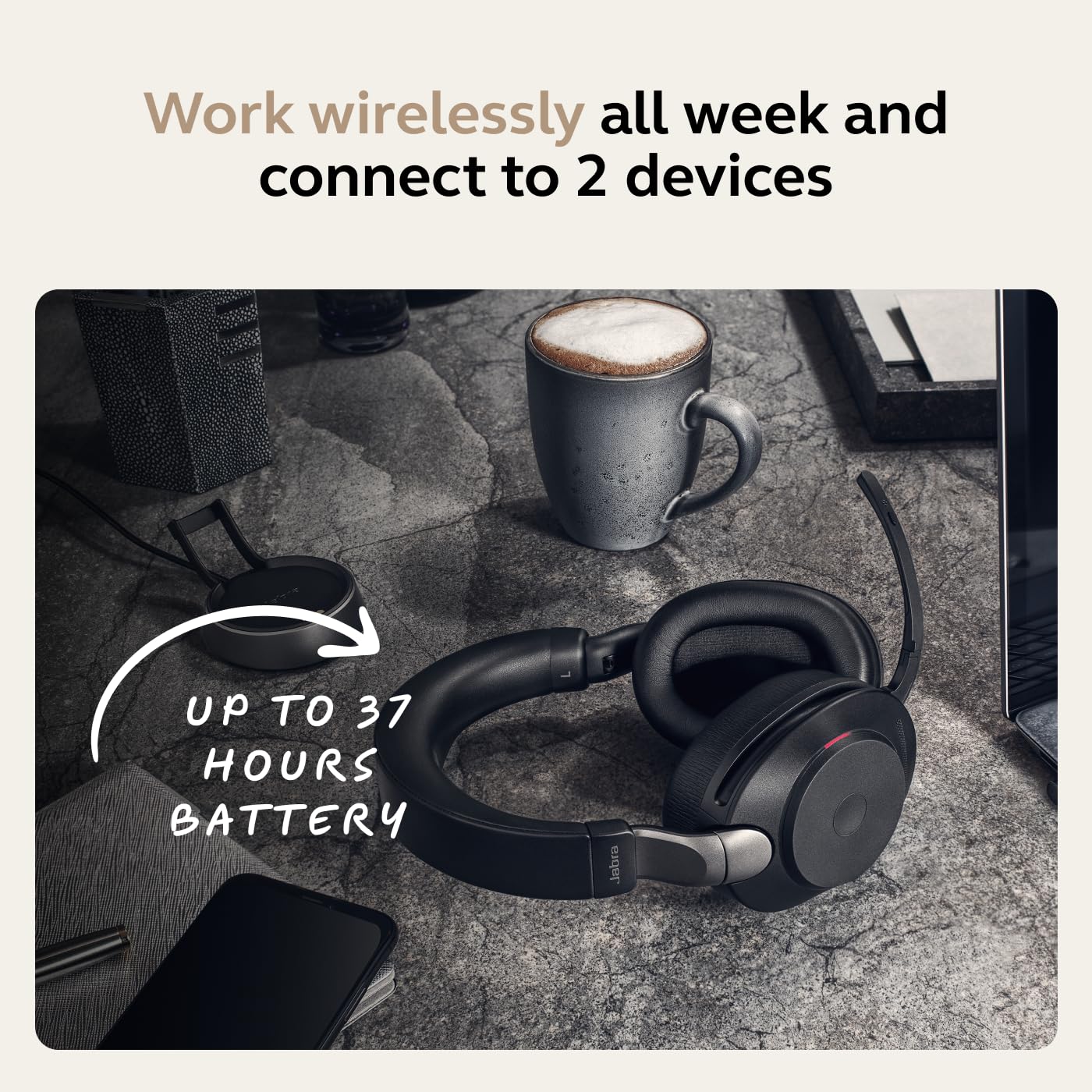 Amazon.com: Jabra EVOLVE2 85, LINK380C MS Stereo Black