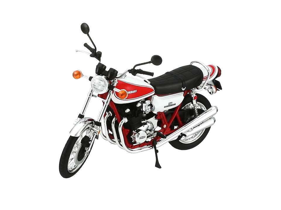 Amazon スカイネット 1 12 完成品バイク カワサキ 750rs Z2 赤白カラー ミニカー ダイキャストカー ホビー