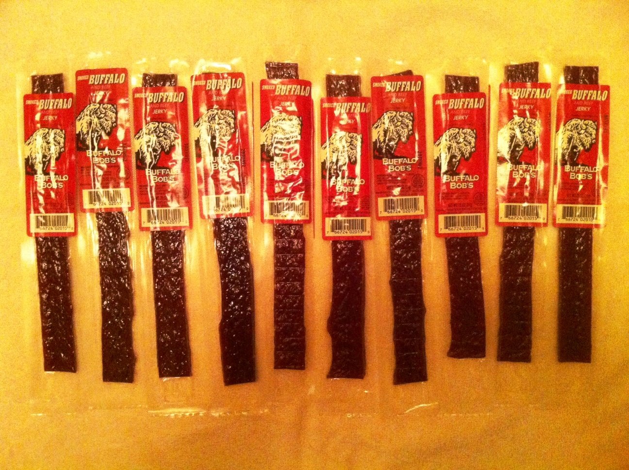 Buffalo Bob'sWild Game Meat Snack - Beef and Buffalo 10 Pack