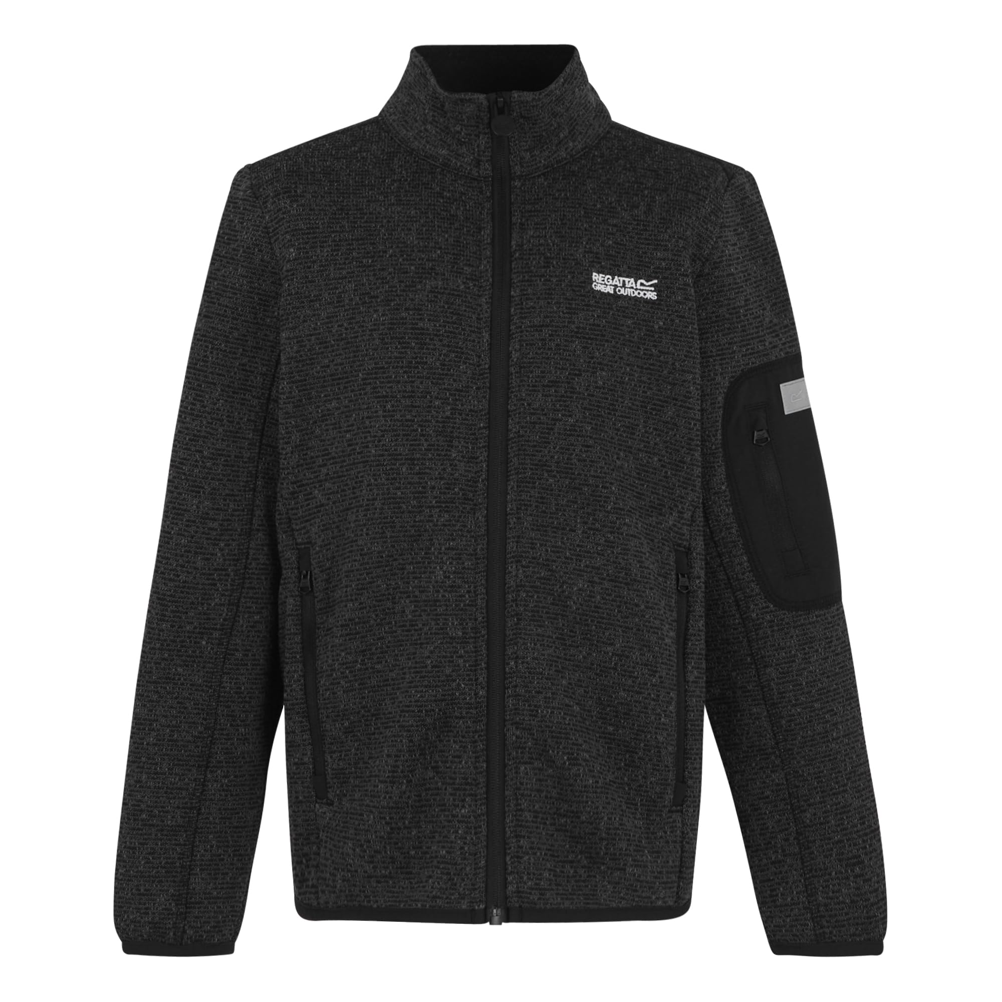 Regatta Kids’ Junior Newhill Fleece Size: 7-8 Years Unisex Kids Black