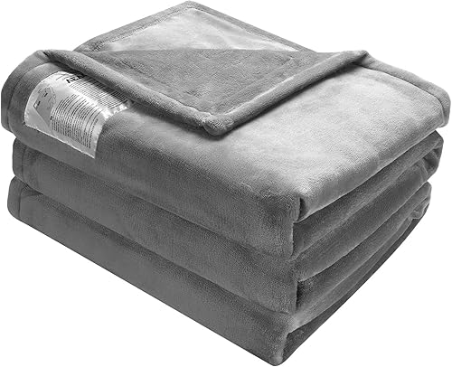 Miniatura 10 de VEVOR Manta térmica eléctrica, tamaño matrimonial de 72 x 84 pulgadas, manta térmica de franela suave con temporizador de 10 horas de apagado