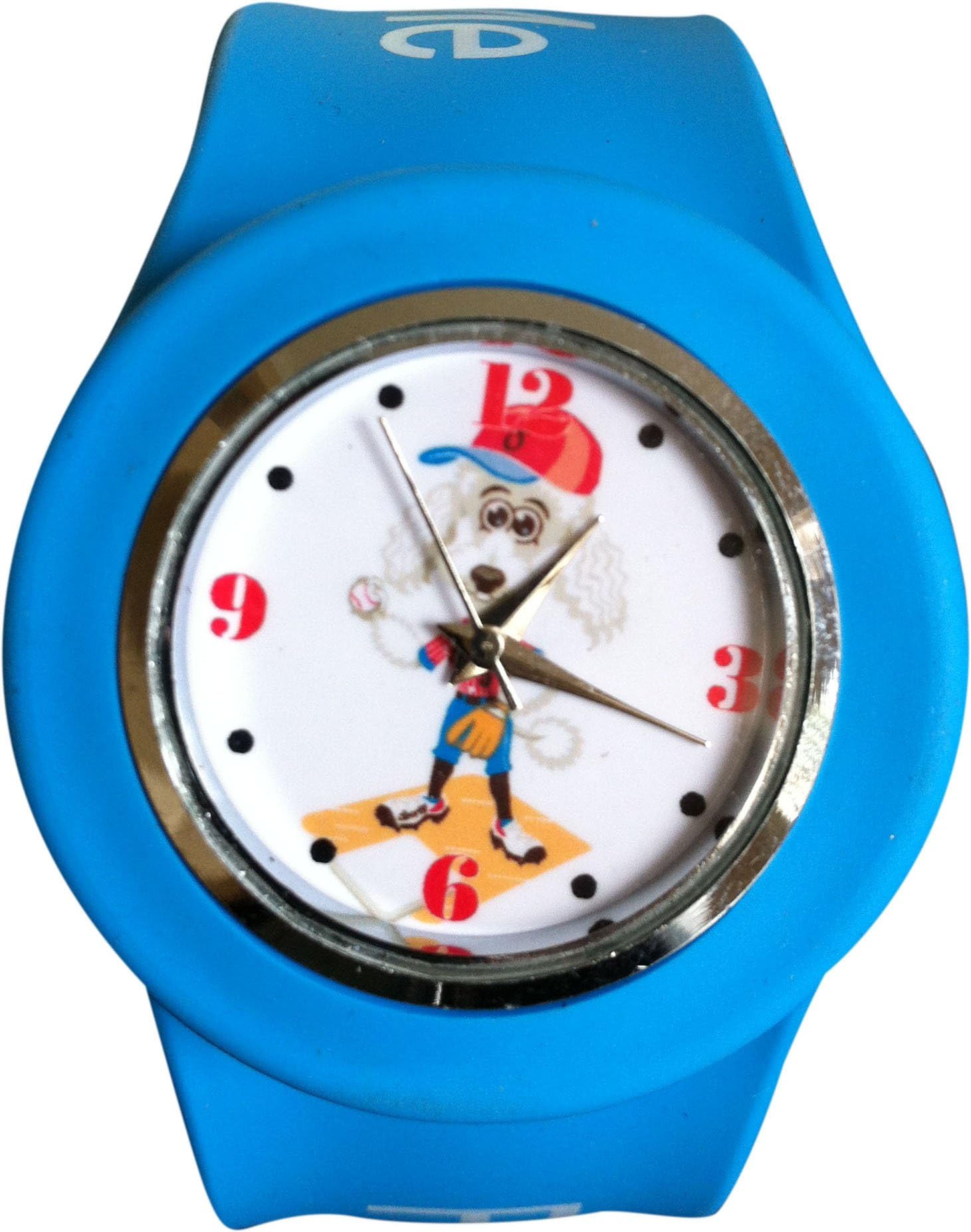 Sporty League Baseball Slap Watch