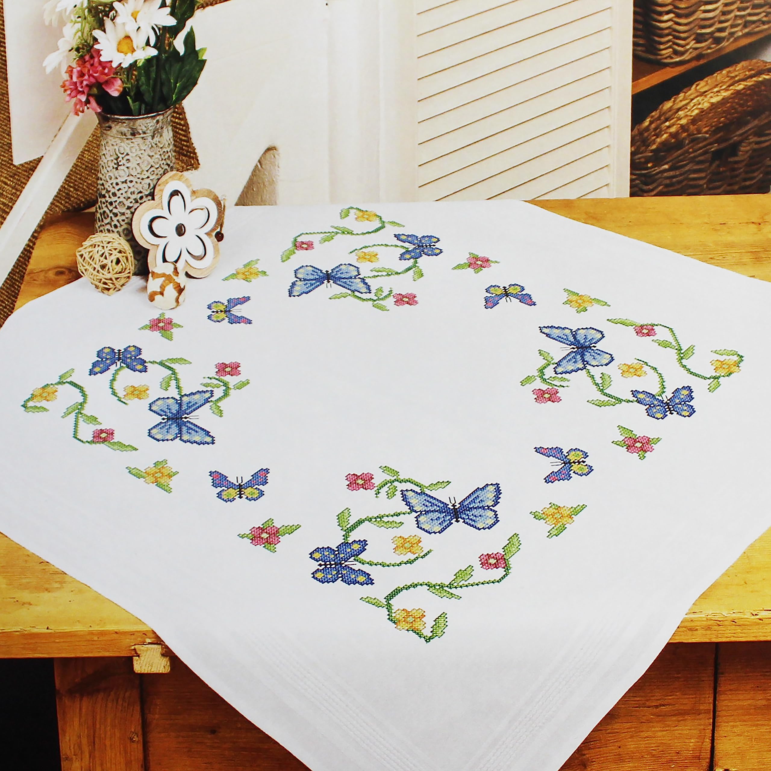 Crocs 21 Aine - Angelo Sognante A1001, Punto Croce 20x20, Punto Croce Kit Da Ricamare, Disegni Da Ricamare, , Kit Ricamo Punto Croce Embroidery Kit