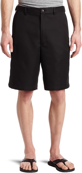 Amazon.com: Pantalón corto Haggar de gabardina, parte frontal lisa, con  cintura expandible oculta, talla 18, grande y largo, para hombre : Ropa,  Zapatos y Joyería