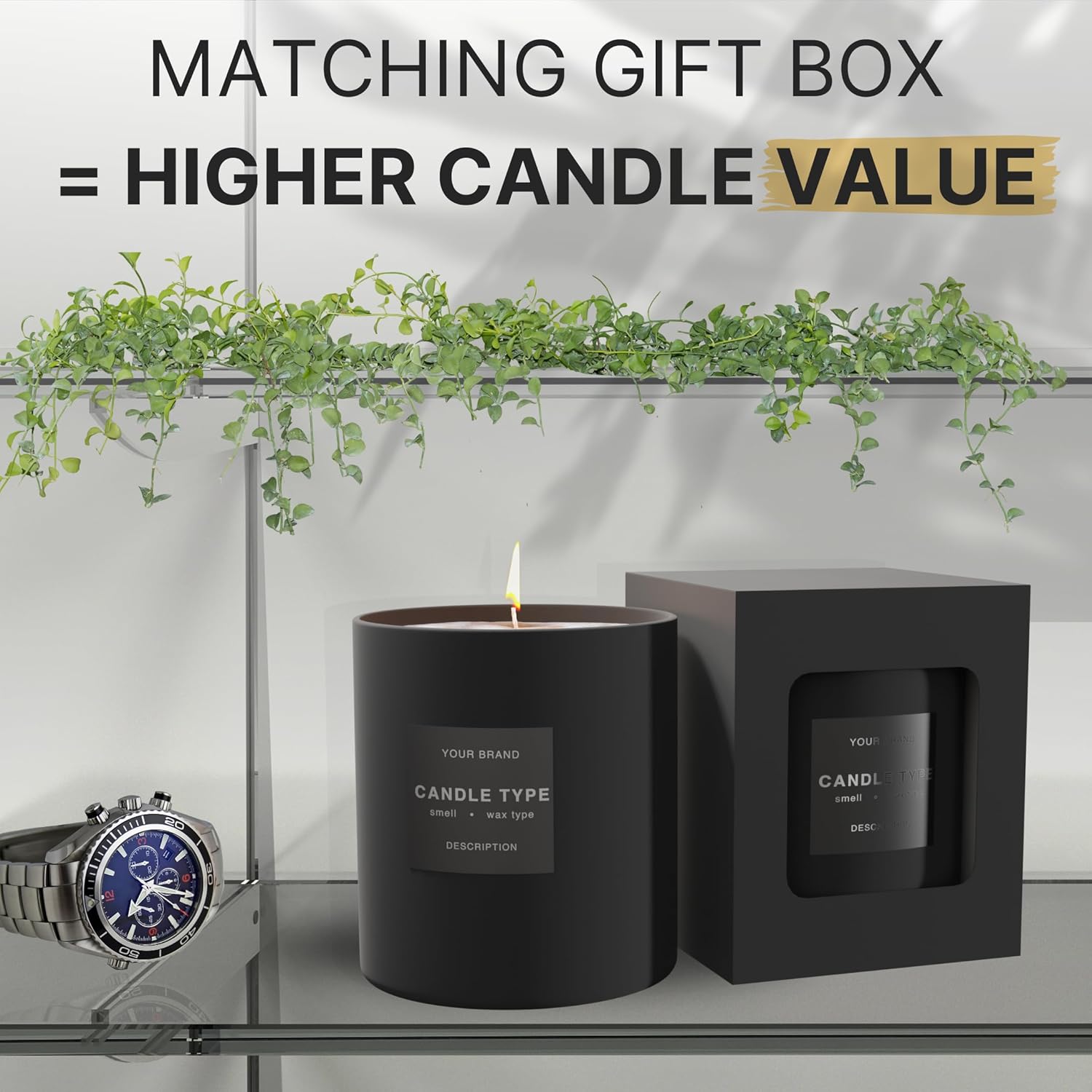 Jars 14 oz - Empty candle jars making candles - bulk candle jar Bulk - Glass candle jars lids - Candle Vessels Candle Making - Empty candle vessels lids, Candle Vessel Bulk, (6pcs) (14oz)