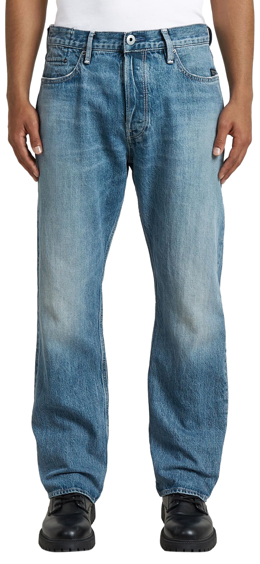 Jean droit Dakota regular en coton denim classique pour homme - 7