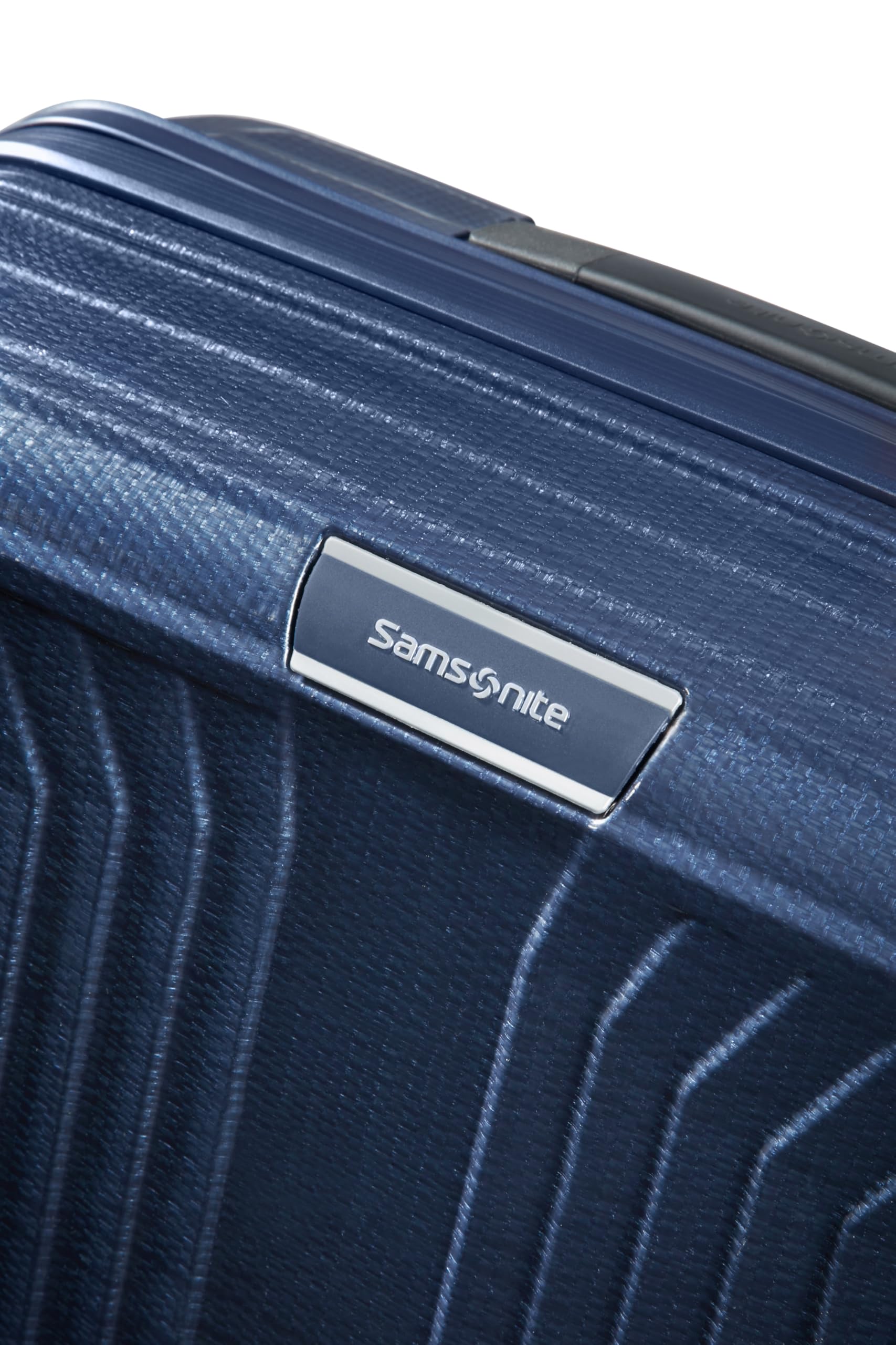 Samsonite Lite-Box - Valigia da cabina premium 55x40x20 cm, trolley da cabina rigido, compatibile con Ryanair/EasyJet, leggero, 2,20 kg - 38 L - Blu (Deep Blue)
