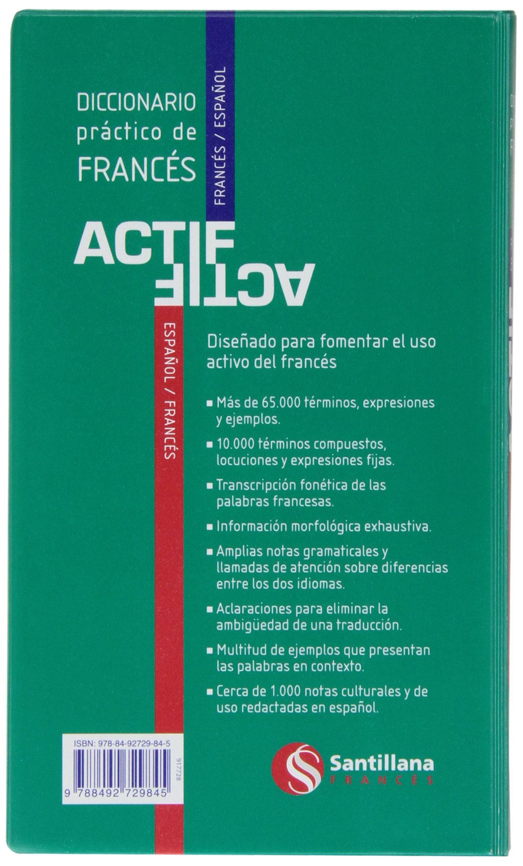DICCIONARIO PRACTICO DE FRANCES ACTIF SANTILLANA FRANÇAIS
