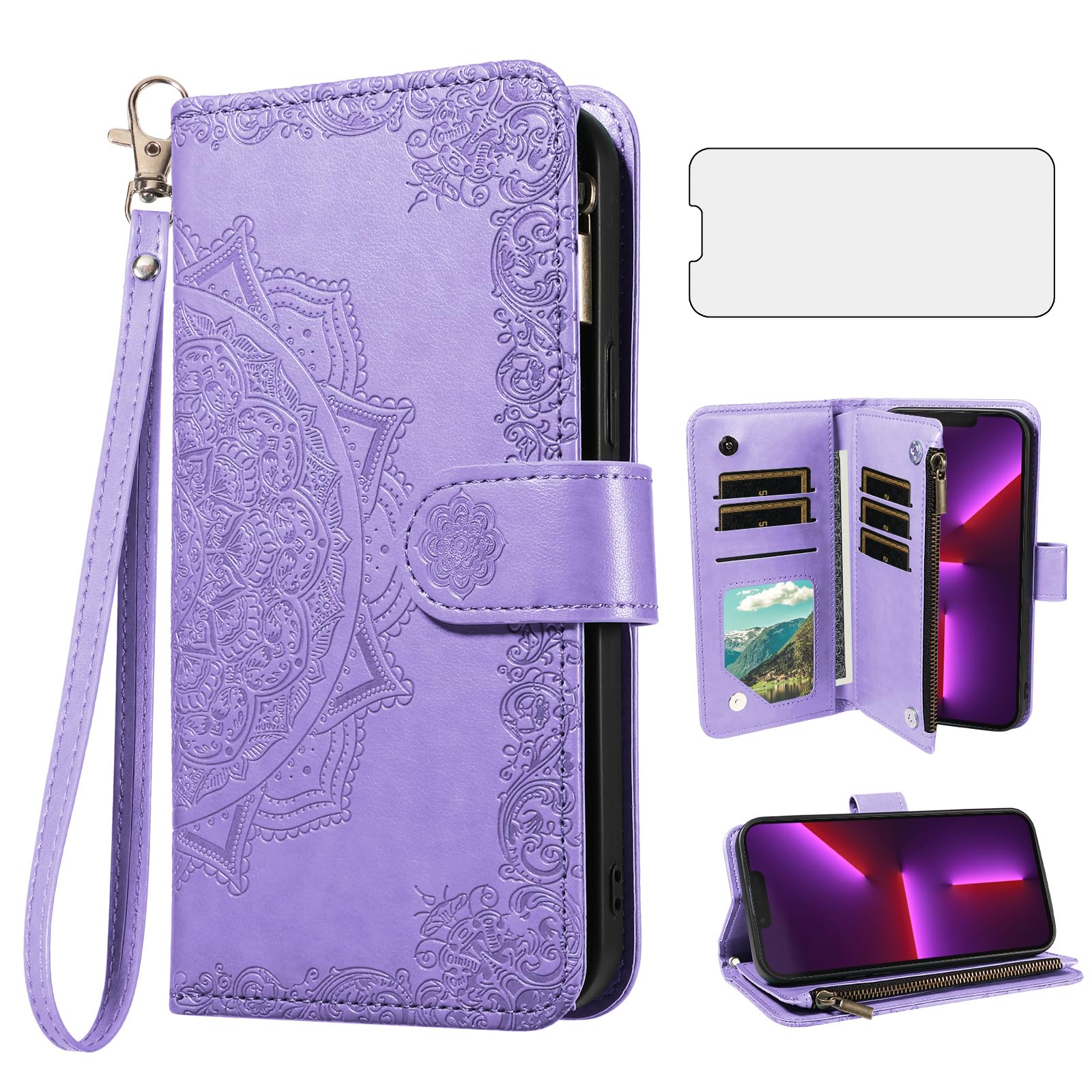 Housse iPhone 13 Pro Max porte-carte pour simplifier vos sorties urbaines - 8