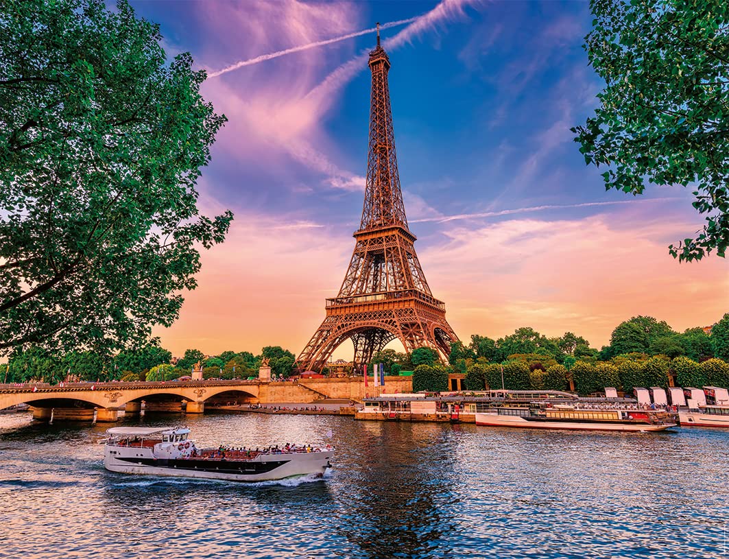 Nathan - Puzzle da 2000 pezzi - Paris au fil de l'eau - Adulti e bambini a partire dai 14 anni - Puzzle di alta qualità - Perfect fit - Urban Collection - 87884