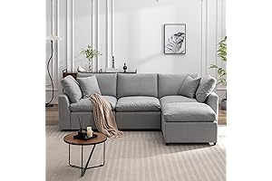 Light Grey Sectional: Contemporary Comfort for Modern Living