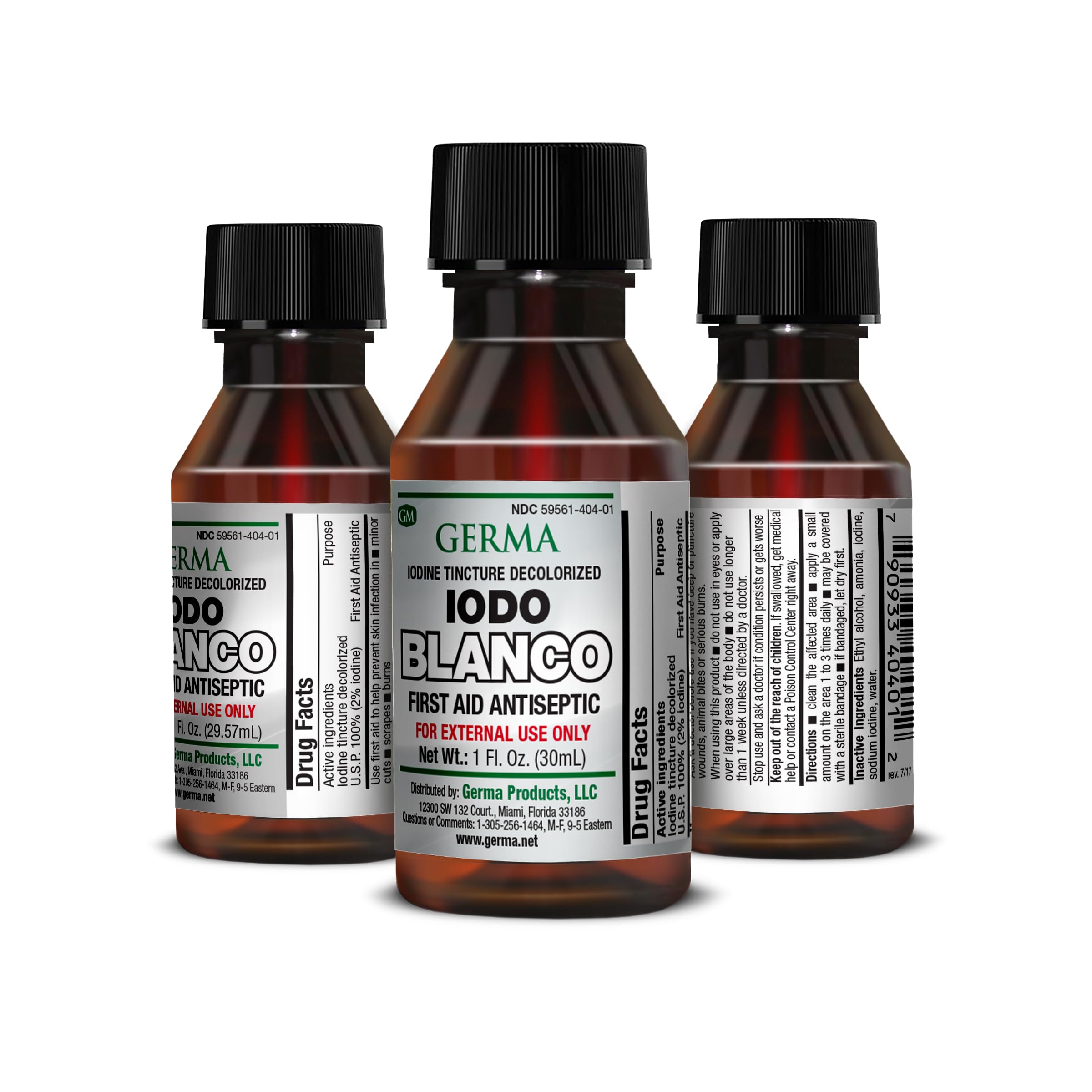 GERMA Decolorized Iodine Tincture