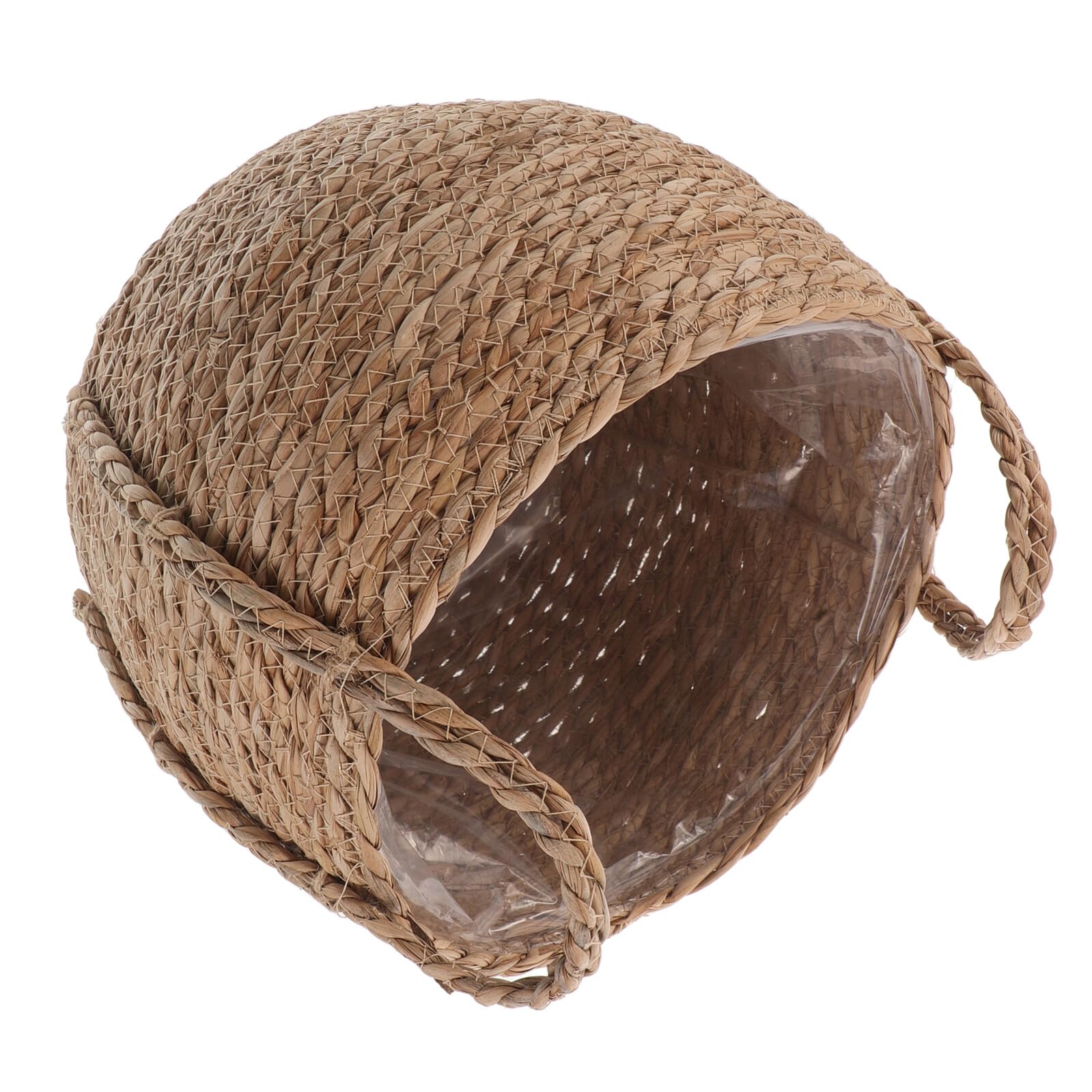 Panier plante tissé avec anses pour déplacer facilement vos pots