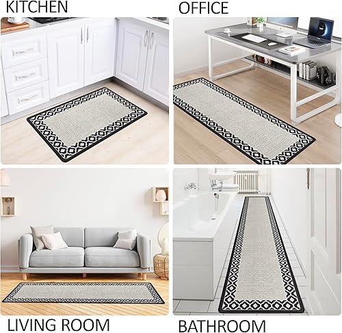 Miniatura 6 de Alfombra de cocina antideslizante antideslizante para el suelo, alfombra de cocina acolchada para cocina, decoración del hogar, alfombrilla