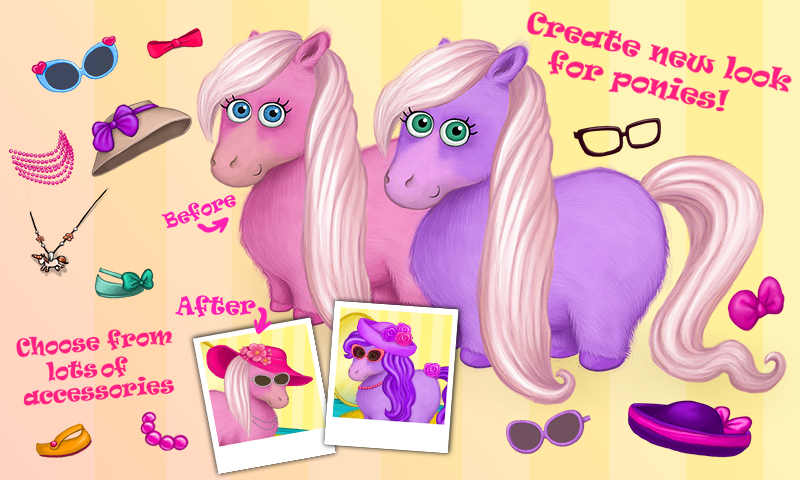 Pony Sisters in Hair Salon - Horse Hairstyle Makeover Magic - App on ...