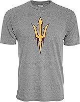 Vista 1 de Blue 84 NCAA - Camiseta de triple mezcla con licencia oficial de la NCAA para hombre, color del equipo icono vintage