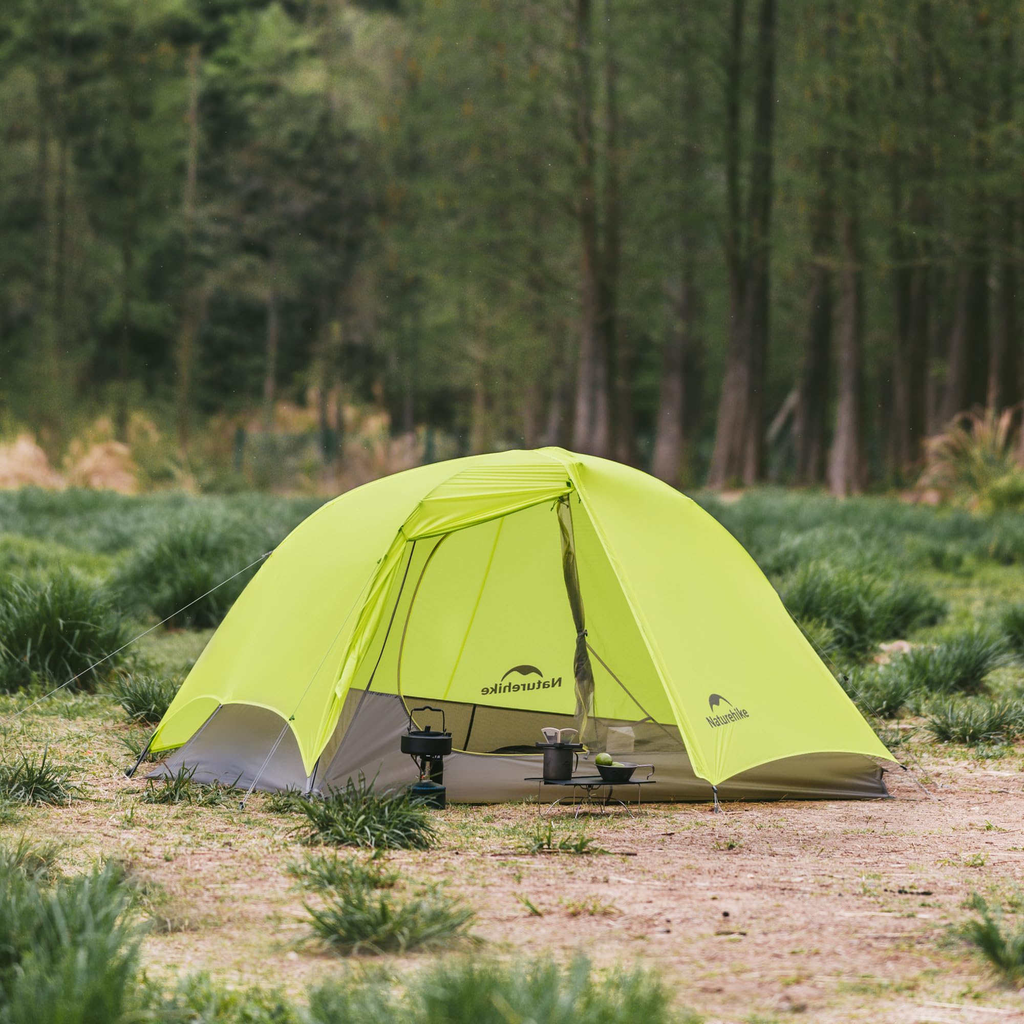Naturehike Star Trails EXT Tenda da trekking ultraleggera per 1 persona, impermeabile, per avventura, design compatto e adatto per auto