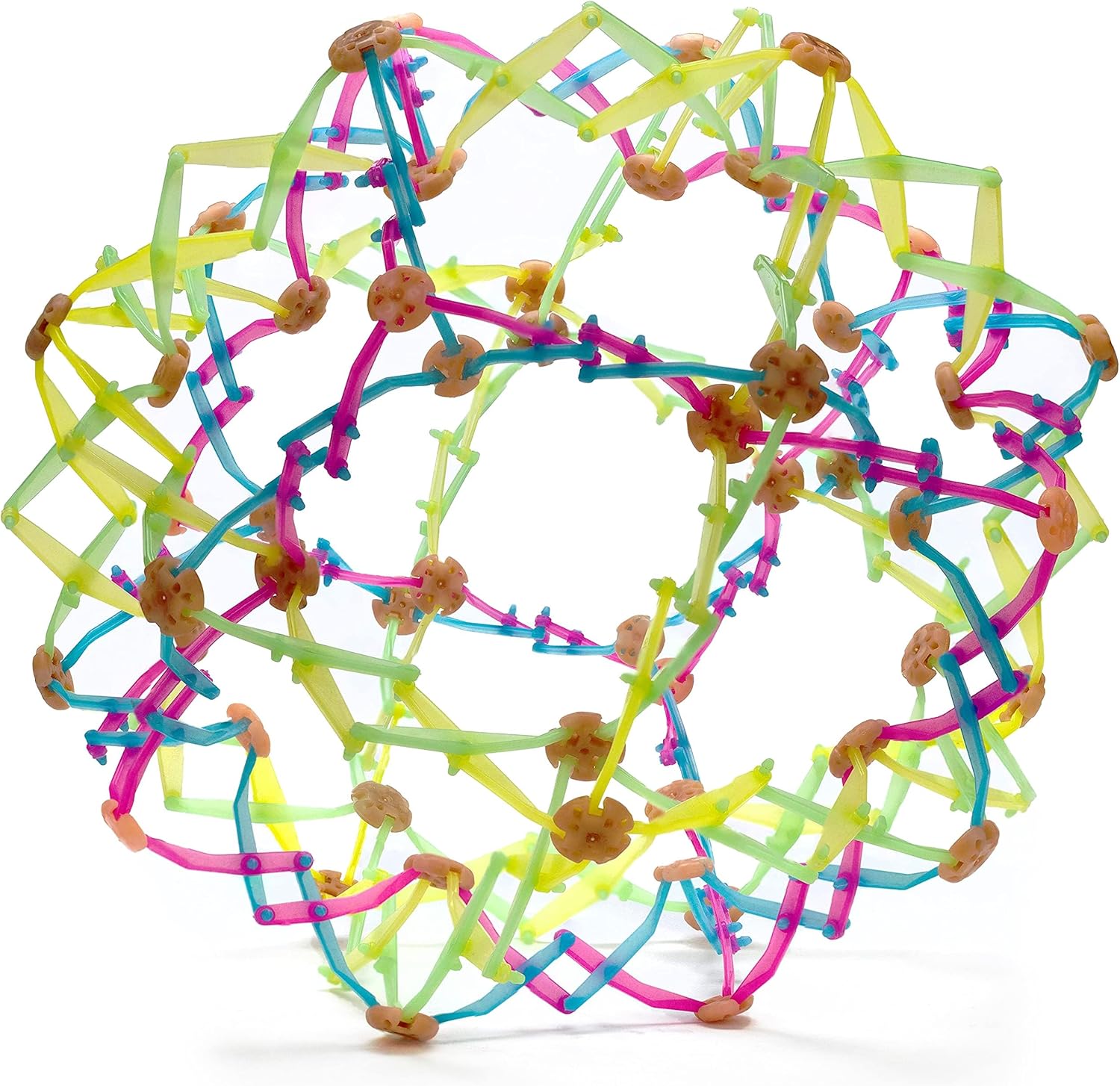 4E's Novelty Oversize Large Expandable Ball Expands from