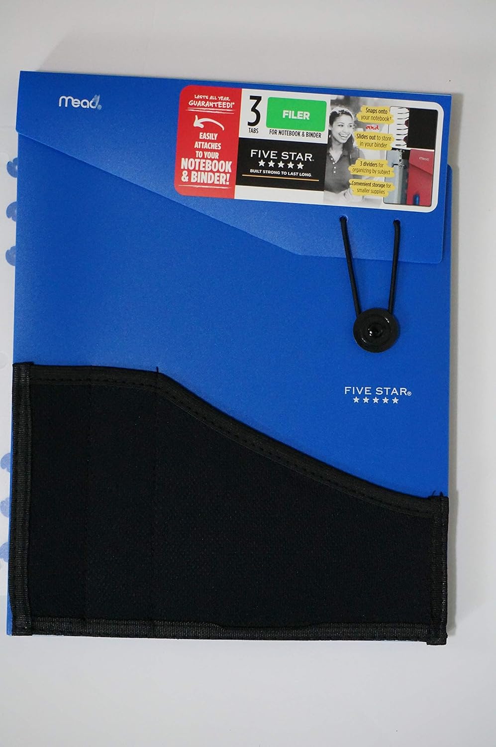 Mead Five Star 3 Tab File Folder for Notebook & Binder