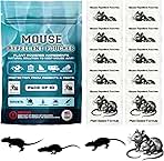 Extra Strong 10Pack Natural Mouse Repellent Pouches Botanical Mice Repellent Pouches Rodent-Repelling Pouches for Indoor and Outdoor Pest Control Pouches for Home Attic Office Shed Barn Storage/RV