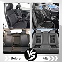 Vista 46 de Fundas de asiento de automóvil para Lexus is 2002-2024, cojín de asiento de automóvil de alta calidad, protectores de asiento impermeables