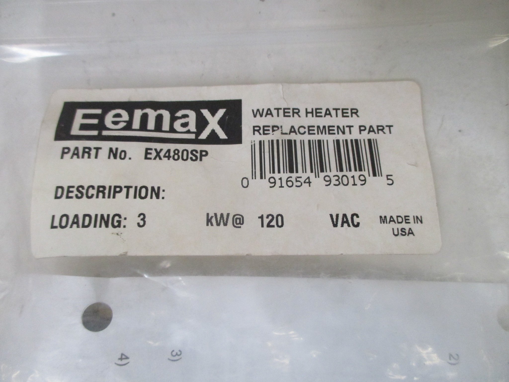 Heating Element, Bare Wire, 120V, 3000W: Water Heaters: Amazon.com: Tools u0026  Home Improvement