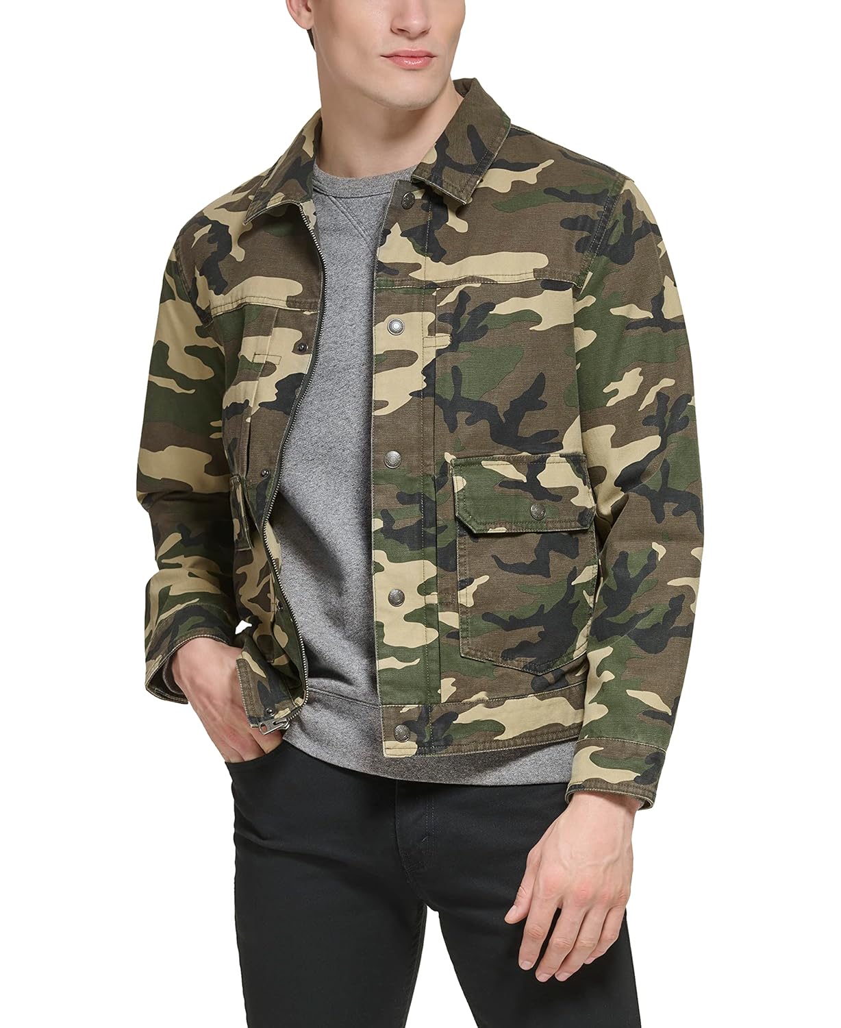 Casaco Levi’s Jaqueta masculina leve de caminhoneiro Levi’smasculino em promoção! Veja a oferta e mais achadinhos de Jaquetas & Casacos 6 Hoje é o melhor dia para comprar Casaco Levi’s Jaqueta masculina leve de caminhoneiro Levi’smasculino com aquele preço maroto! Promoção! Aproveite a oferta! 6