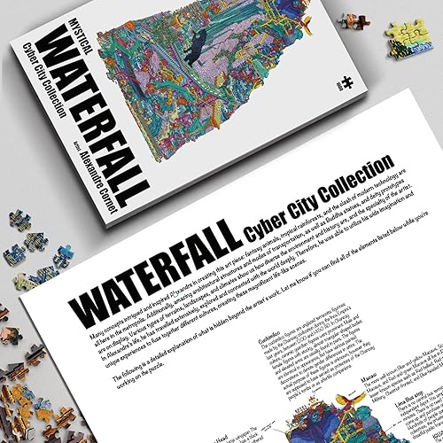 Miniatura 4 de Antelope - Rompecabezas de 1000 piezas para adultos, rompecabezas de cibernética de 1000 piezas, forma única, creativo, innovador rompecabezas