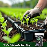 Vista 3 de Root Riot Plant Starter Cubes Made from Sphagnum Peat Moss. Ideal for Cuttings and Seeds, Designed to Support Robust Root Development - 50 Cubes