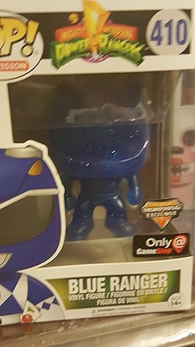 Funko Power Rangers - Blue Ranger Morphing Clear Pop! Vinilo