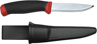 Morakniv Clipper 840 Fixed Blade Outdoor Knife with Carbon Steel Blade, 3.9-Inch , black - Morakniv