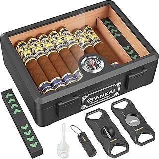 Cigar Glass Top Cigar Humidor