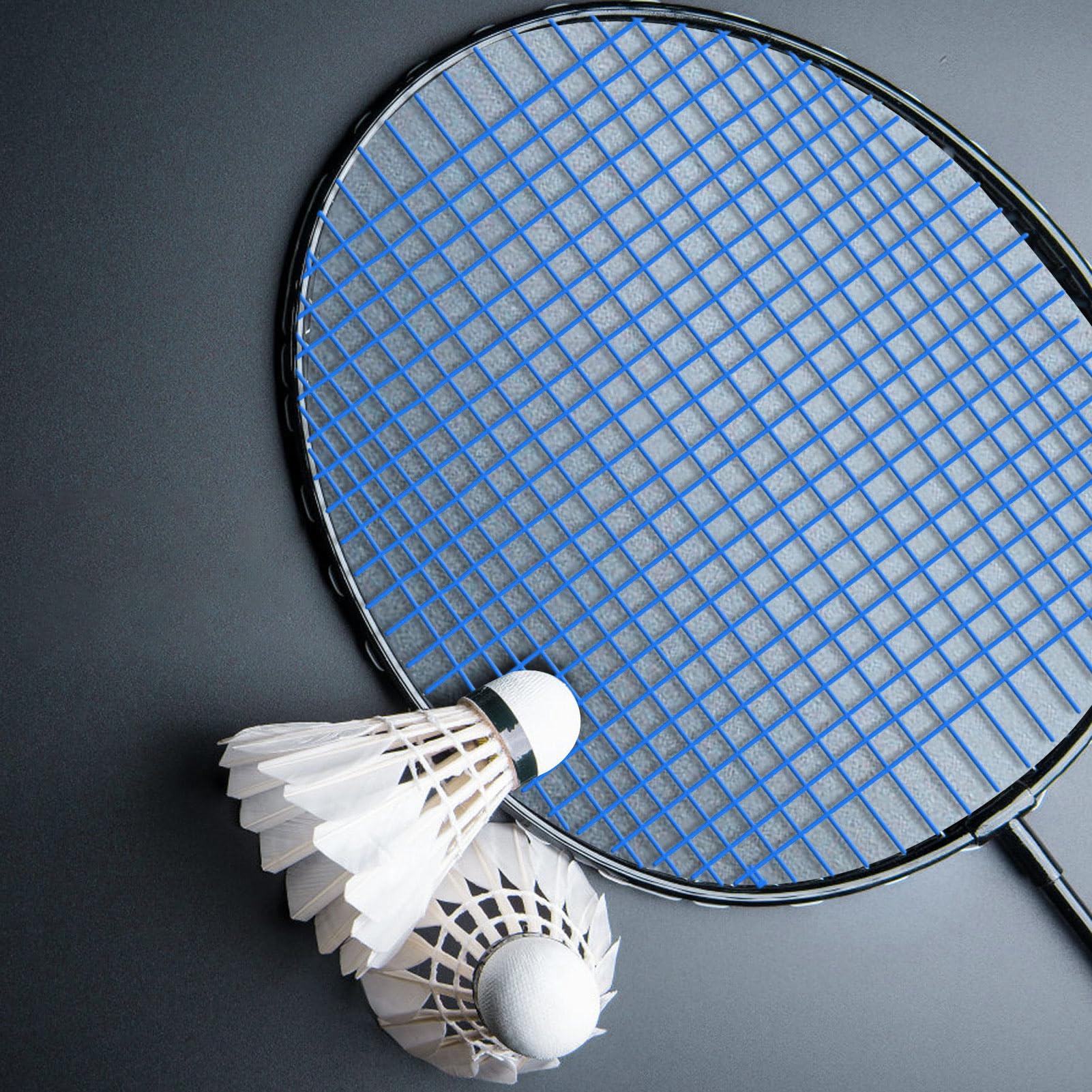 Erneuerung der Schlägersaite – 0,7 mm/22 g, helle Farbe, hohe Flexibilität, Badminton-Saite, 10 m Ersatz-Schlägersaite für die Reparatur, das Training und die Verbesserung der Ausdauer von Badmintonsc