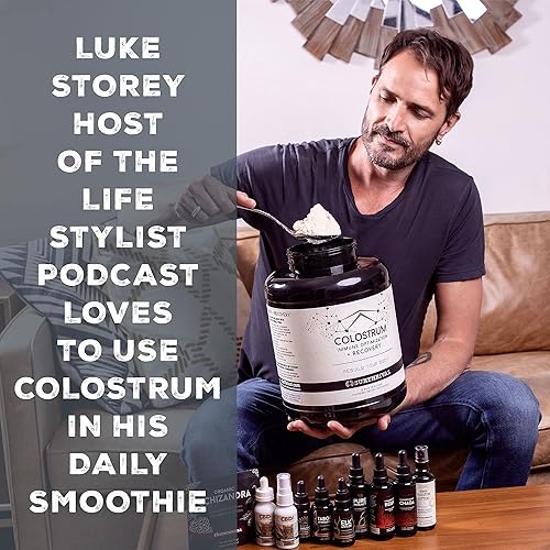 Miniatura 3 de Surthrival: Polvo de calostro (6.5 onzas), optimización y recuperación inmunológica, suplemento dietético en polvo, salud intestinal, apoyo