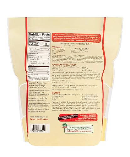 Miniatura 5 de Harina para hornear PALEO para dietas paleolíticas de Bobs Red Mill paquete de 4