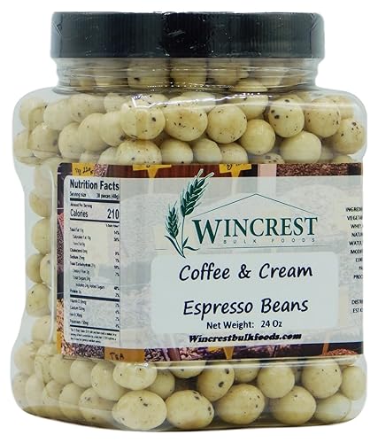 Granos de chocolate espresso - Tina de 1.5 libras (café y crema)