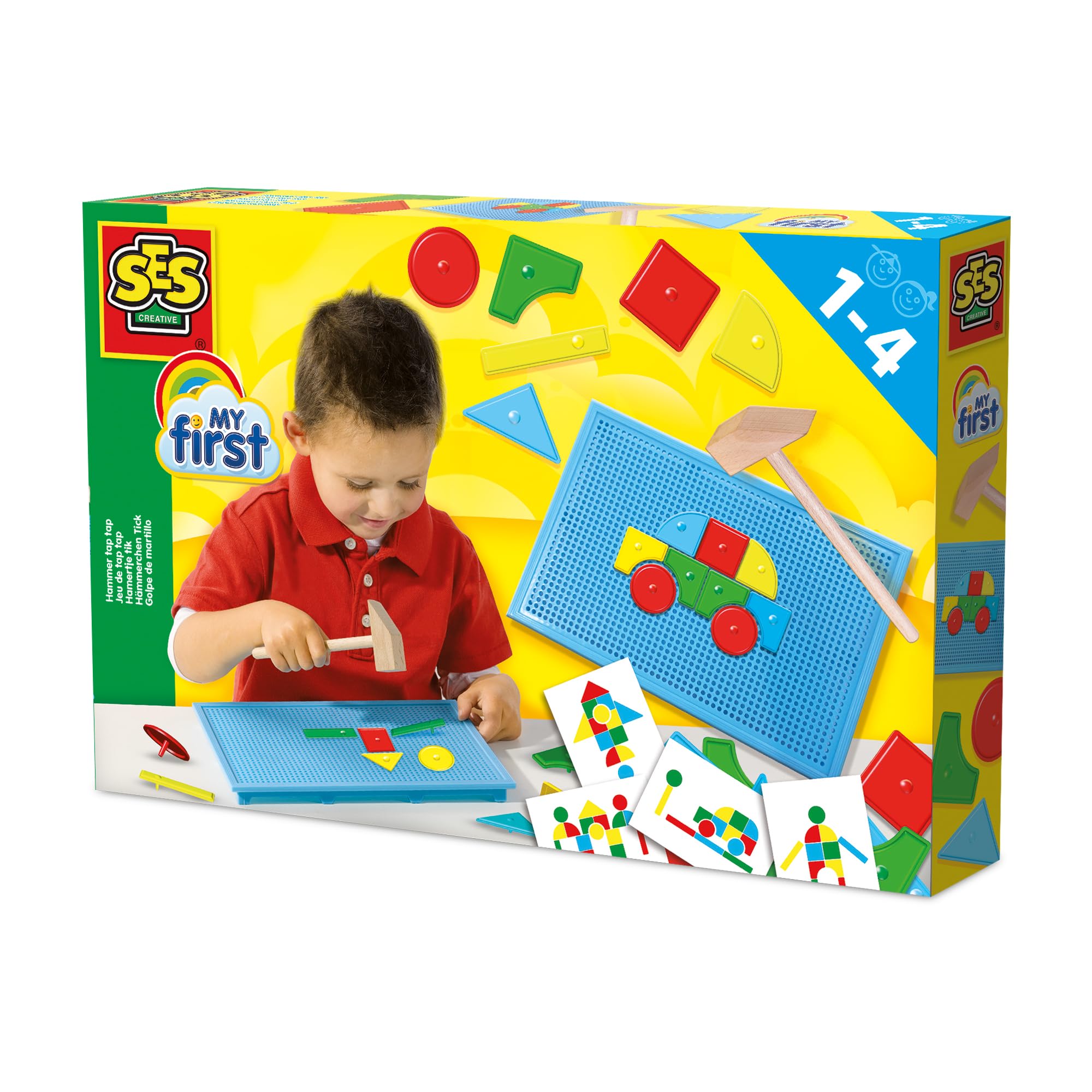 SES Creative 14424" My First Tic Hammer, Mixed Colours