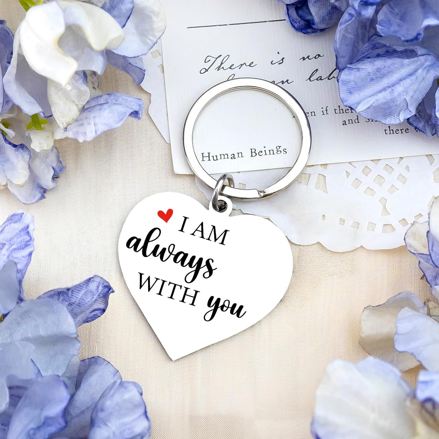 Sympathy Gifts for Loss Of Loved One Memorial Red Cardinal Gifts Keychains Condolences Gift for Loss Of Father Mother Family Friend Grief Bereavement Gift Baskets Keyring - Image 5