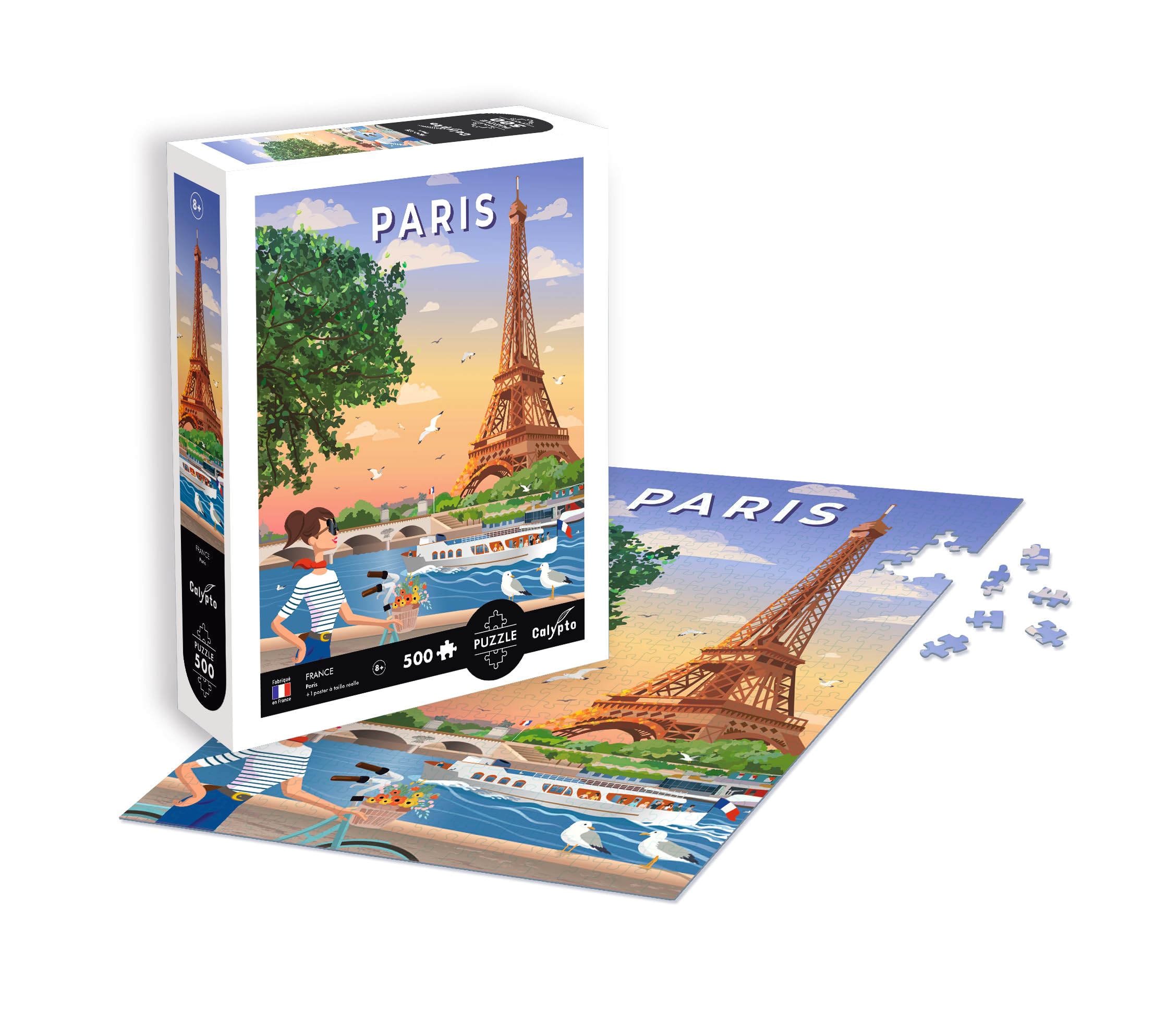 Sentosphère Calypto Jigsaw Puzzle 500 piece - Paris