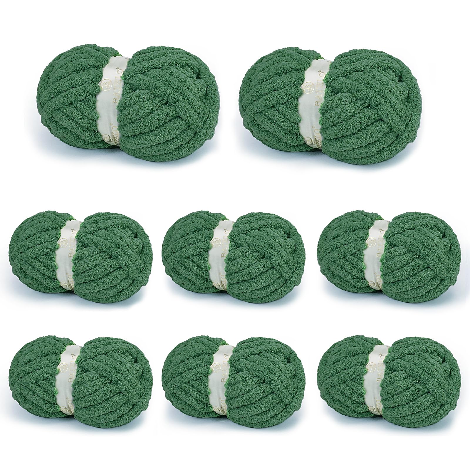 Amazon.com: BATELO Chunky Yarn for Hand Knitting, Chunky Chenille